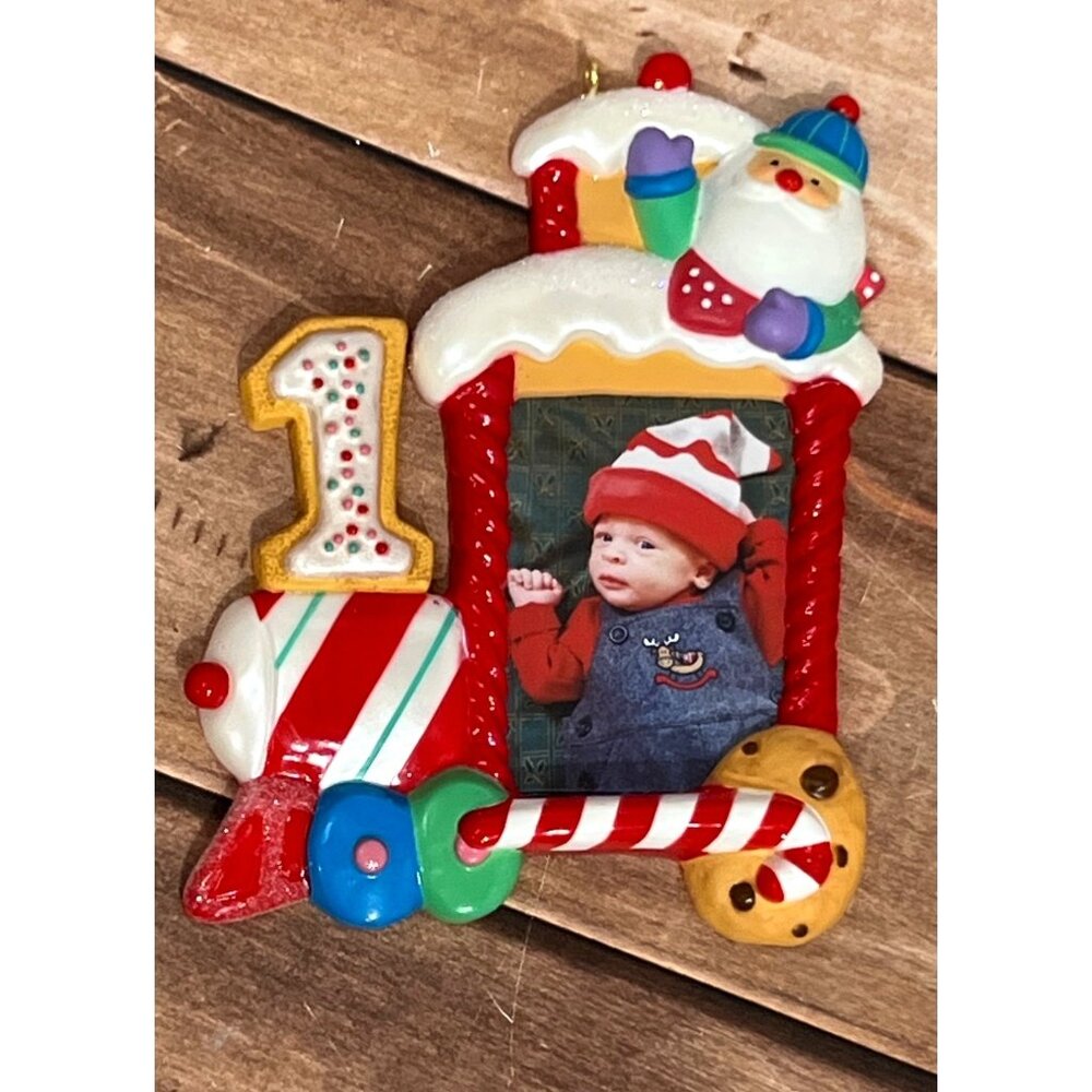 2012 HALLMARK KEEPSAKE ORNAMENT QXG4409 MY FIRST CHRISTMAS BY NINA AUBE PICTURE